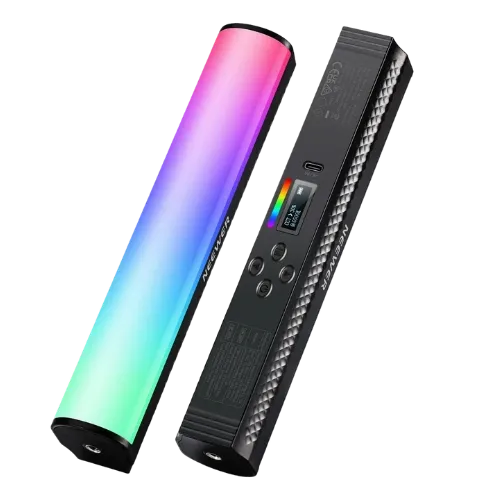 Luz de tubo LED Neewer TL21C para iluminación ambiental profesional en grabación de video podcast en estudio Soonus